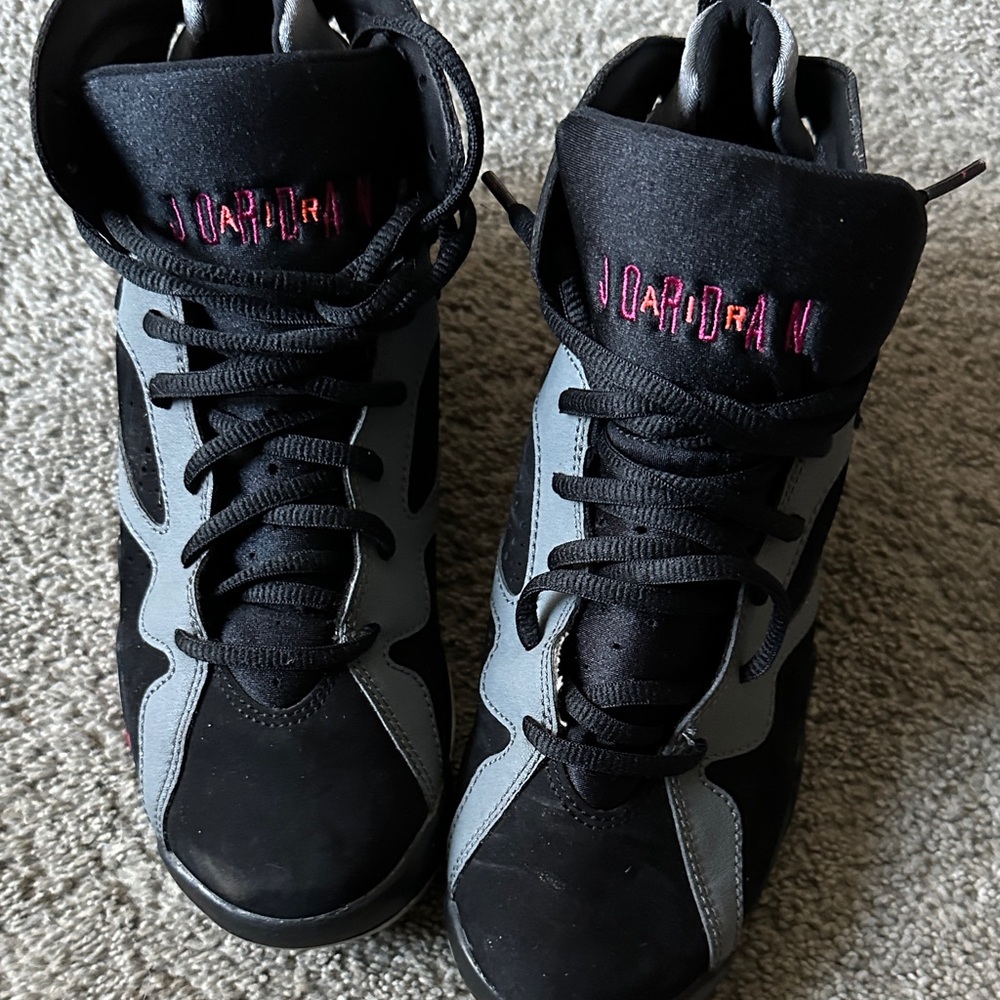 Jordan Black and White Sneakers